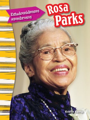 cover image of Estadounidenses asombrosos: Rosa Parks
